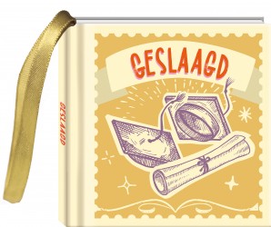 Mini cadeauboekje - Geslaagd