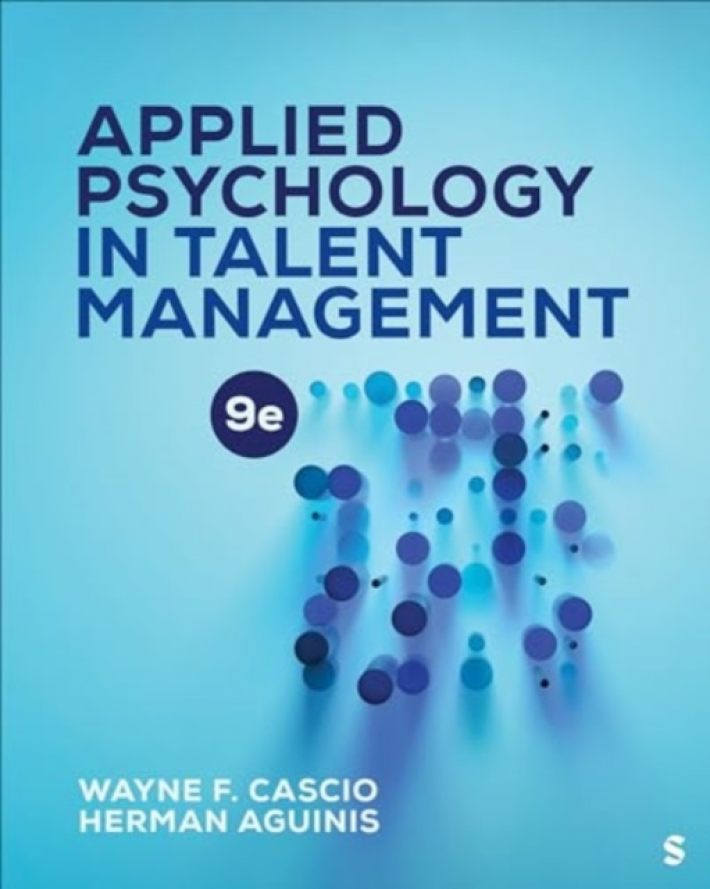 Applied Psychology in Talent Management Applied Psychology in Talent Management