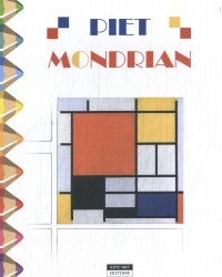 Piet mondrian coloring book