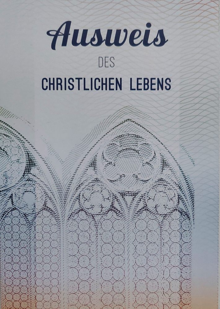 Ausweis des christlichen lebens - 25 ex.