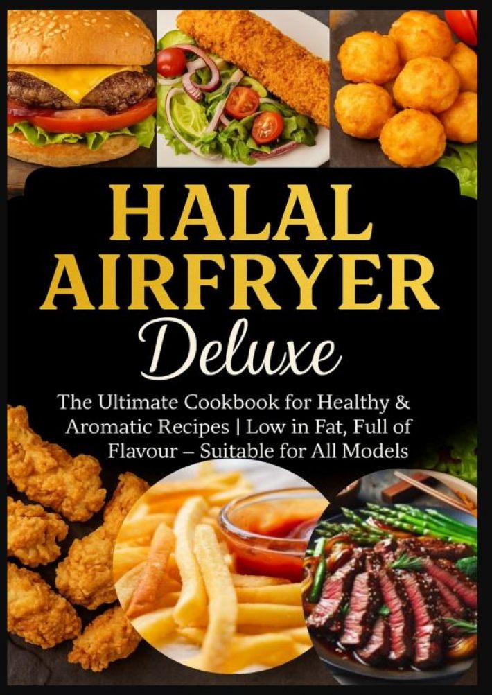 Halal Airfryer Deluxe: The Ultimate Cookbook for Healthy & Aromatic Recipes Halal Airfryer Deluxe: The Ultimate Cookbook for Healthy & Aromatic Recipes