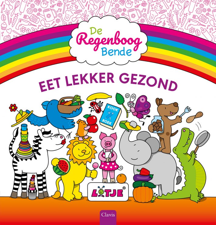 De Regenboogbende eet lekker gezond