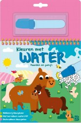 Kleuren met water 2026: Paarden en pony's