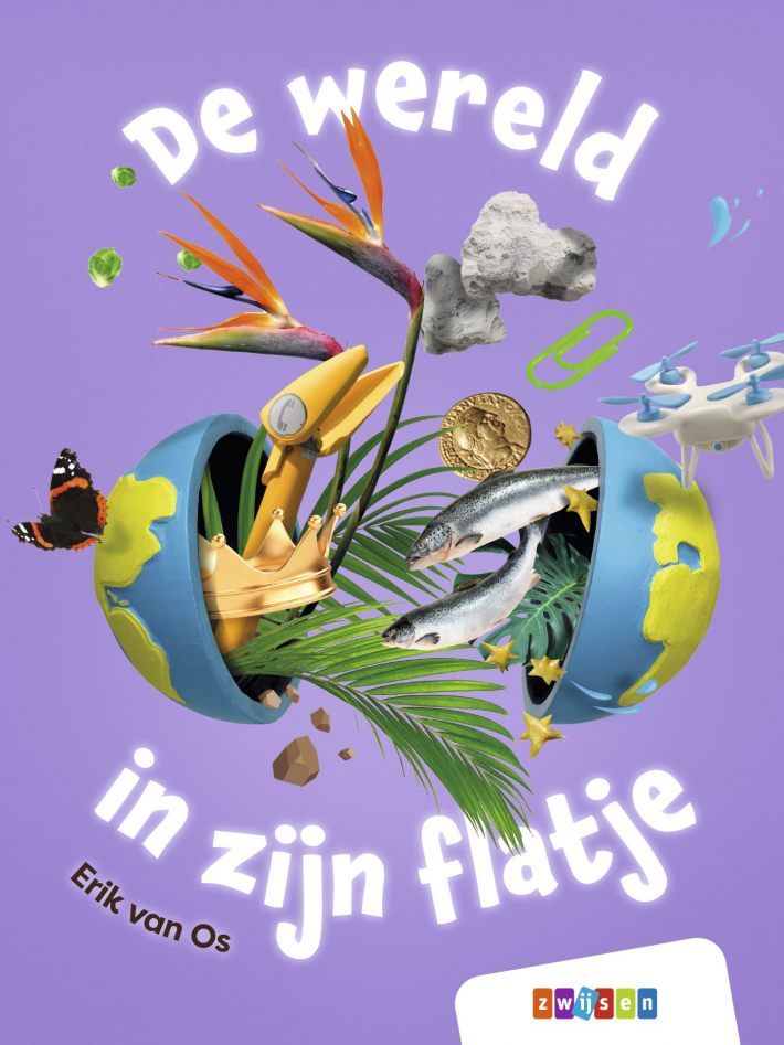 De wereld in zijn flatje