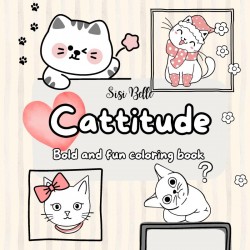 Cattitude Coloring Book