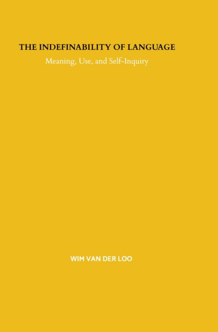 The Indefinability of Language