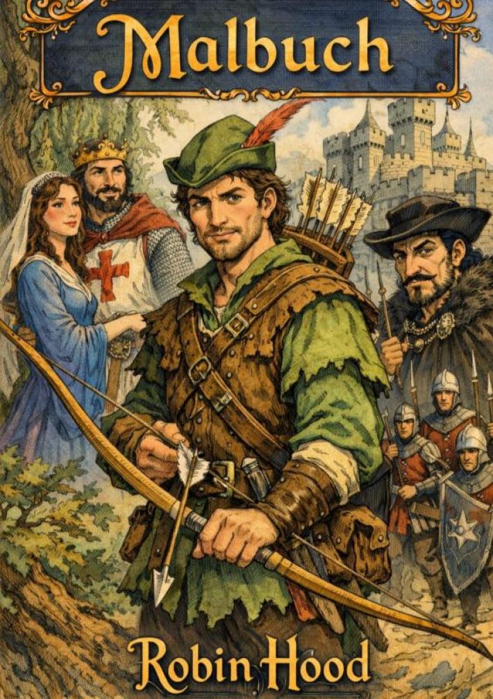 Malbuch, Robin Hood
