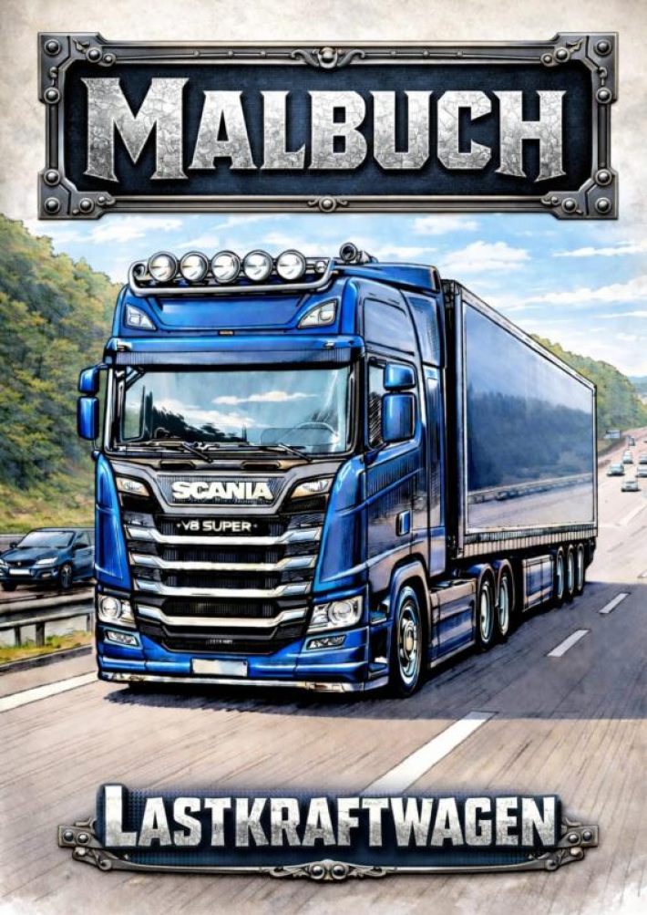 Malbuch, Lastkraftwagen