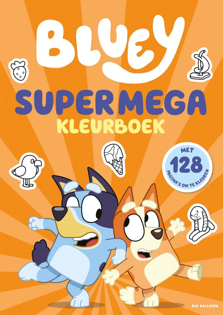 Super mega kleurboek Super mega kleurboek