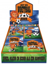 Actie Display WK voetbal 2026 2 x 10 ex. + 2 x 5 ex.