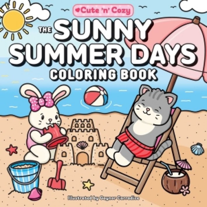 Sunny summer days coloring book