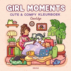 Girl Moments Cute & Comfy kleurboek Coco Wyo Girl Moments Cute & Comfy kleurboek Coco Wyo