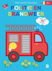 Mijn eerste kleurblok: Politie en brandweer