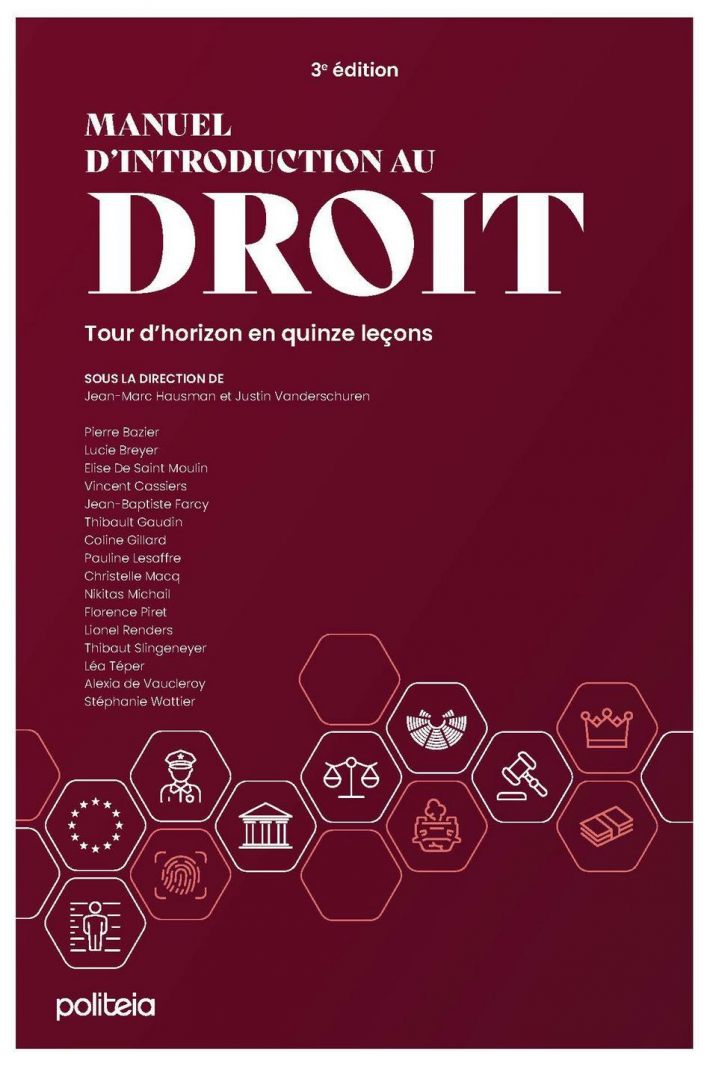 Manuel d'introduction au droit