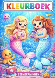Kleurboek, zeemeerminnen