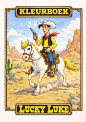 Kleurboek, Lucky luke