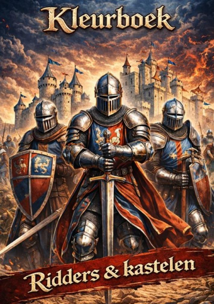 Kleurboek, Ridders & Kastelen