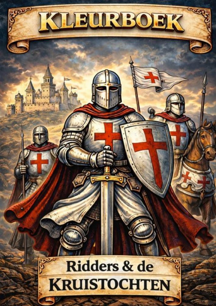 Kleurboek, Ridders & de kruistochten.