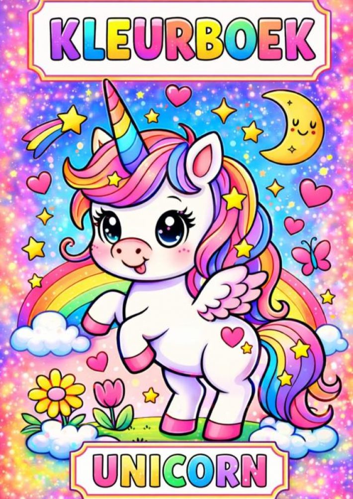 Kleurboek, Unicorn