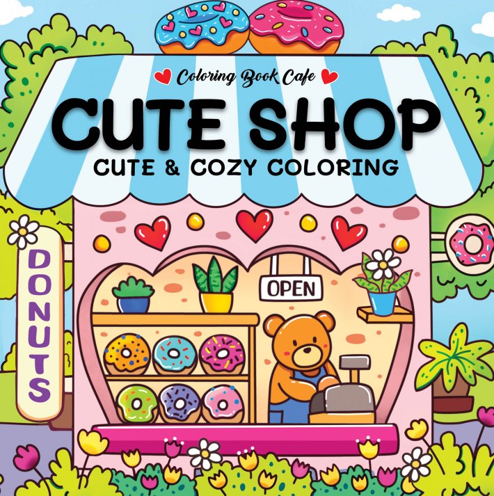 Cute shop - Cute & cozy coloring