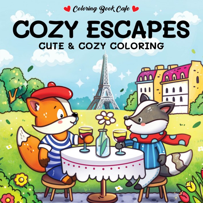 Cozy escapes - Cute & cozy coloring