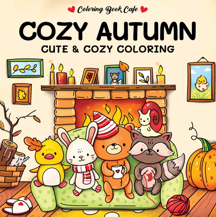Cozy autumn - Cute & cozy coloring