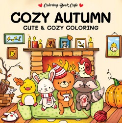Cozy autumn - Cute & cozy coloring