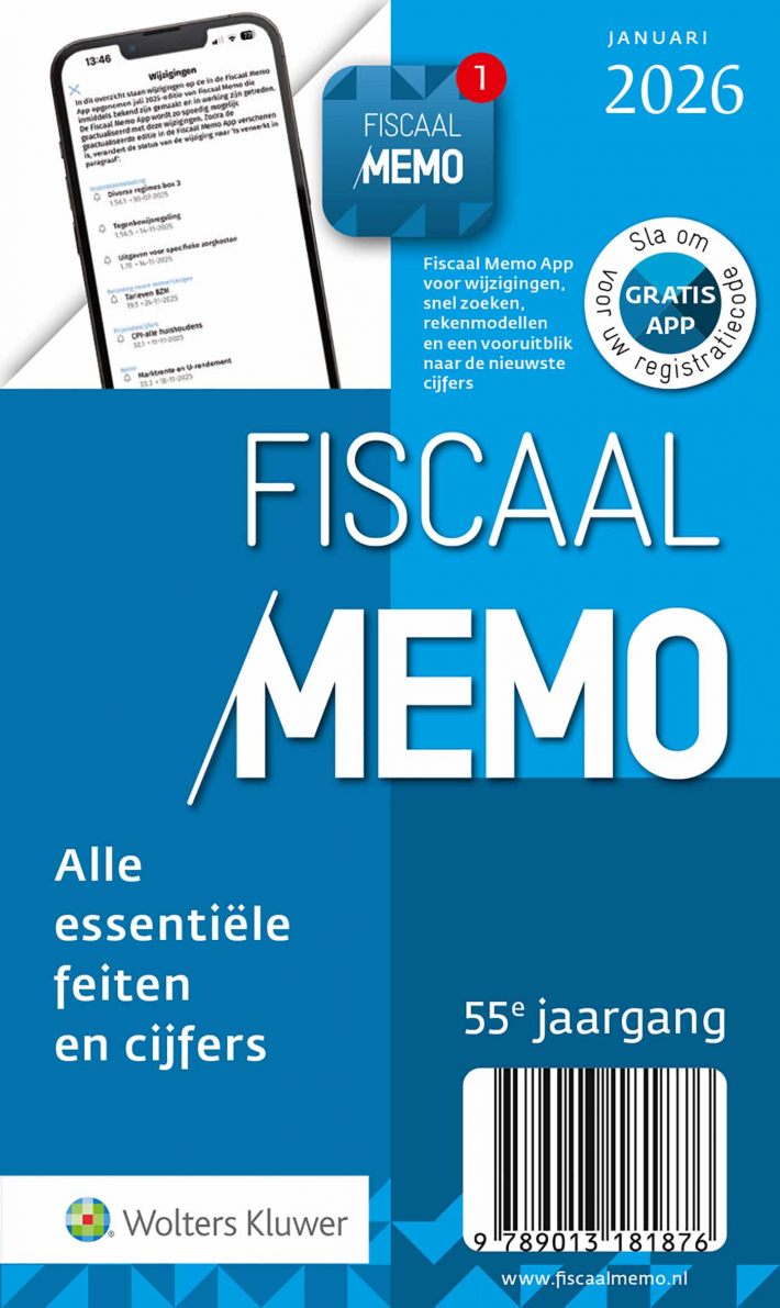 Fiscaal Memo januari 2026 &bullet; Fiscaal Memo januari 2026