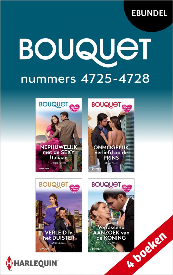 Bouquet e-bundel nummers 4725 - 4728