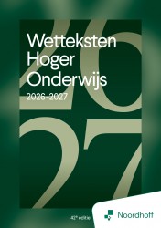 Wetteksten Hoger Onderwijs 2026-2027