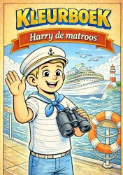 Kleurboek, Harry de matroos. (serie beroepen)