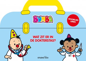 Bumba : Vormkartonboek - Wat zit er in de dokterstas?