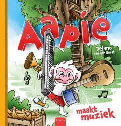 Aapie maakt muziek