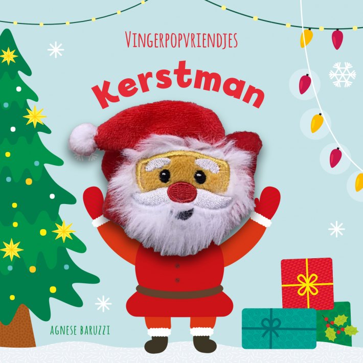 Kerstman - Vingerpopvriendjes