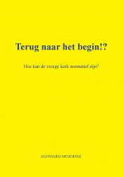 Terug naar het begin!?