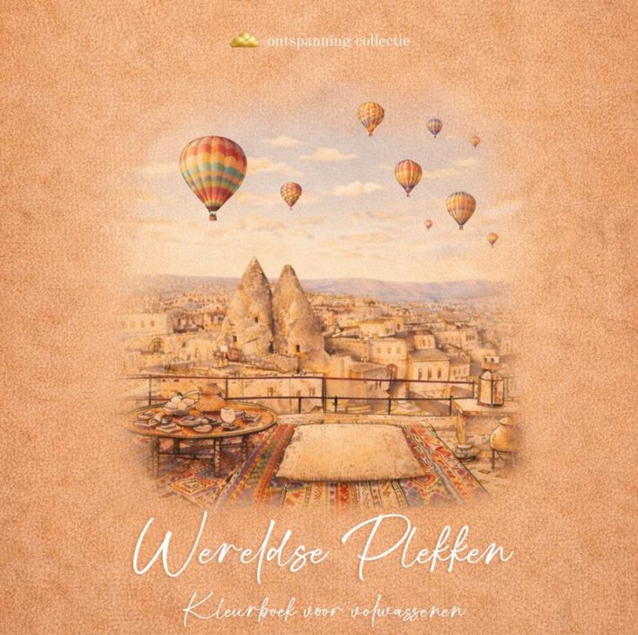 Wereldse Plekken kleurboek