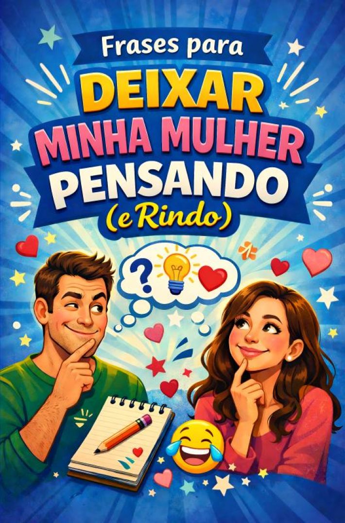 Frases para Deixar Minha Mulher Pensando (e Rindo)