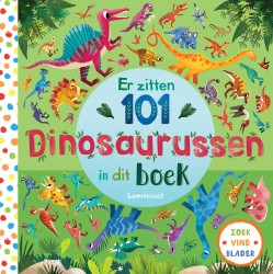 Er zitten 101 dinosaurussen in dit boek