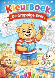 Kleurboek, De grappige beer