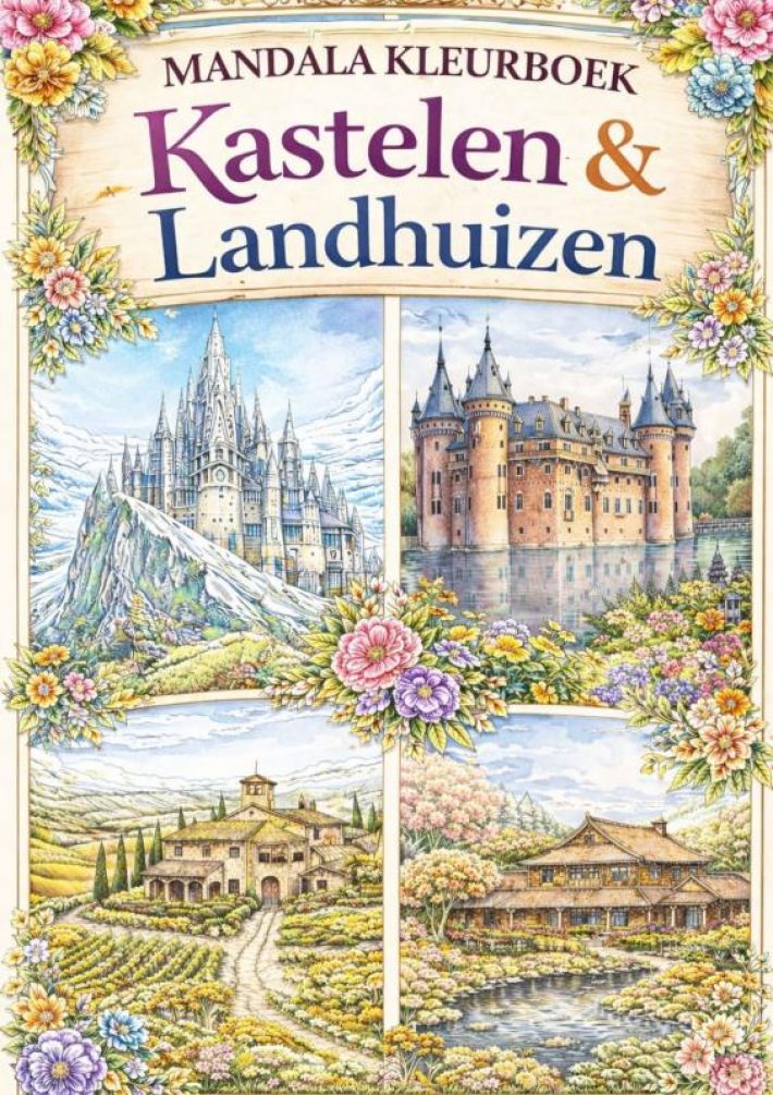 Mandala kleurboek, Kastelen & Landhuizen