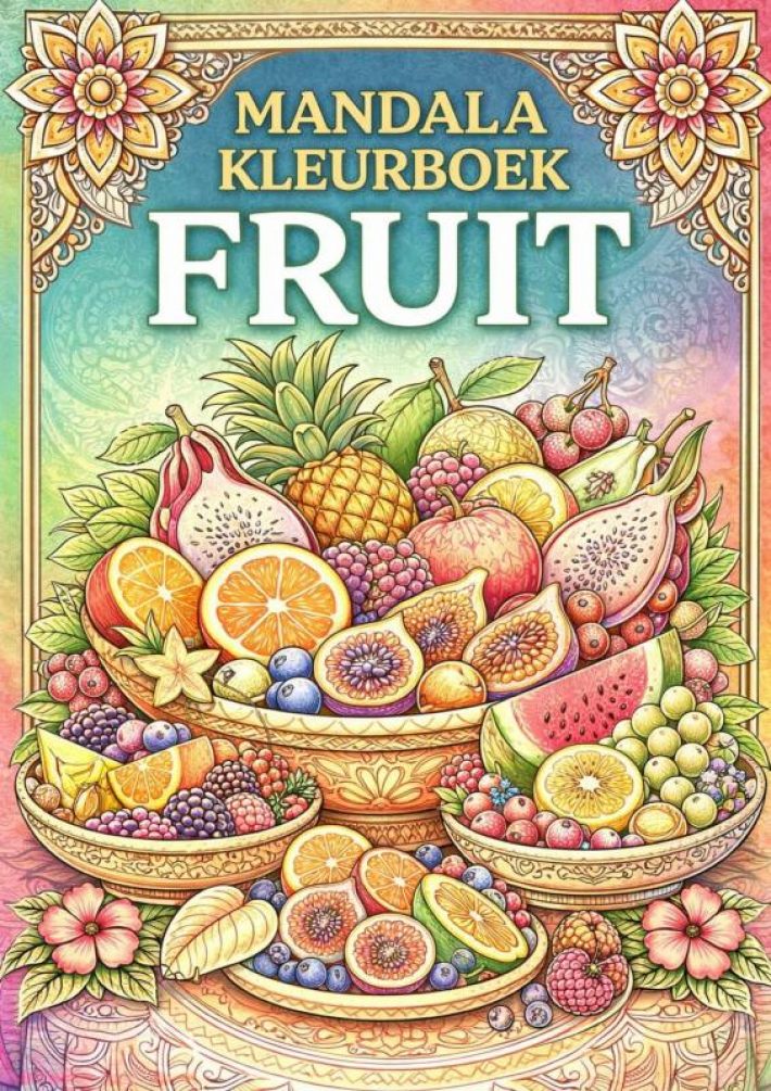 Mandala kleurboek, Fruit