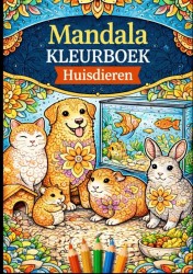 Mandala Kleuboek, huisdieren.