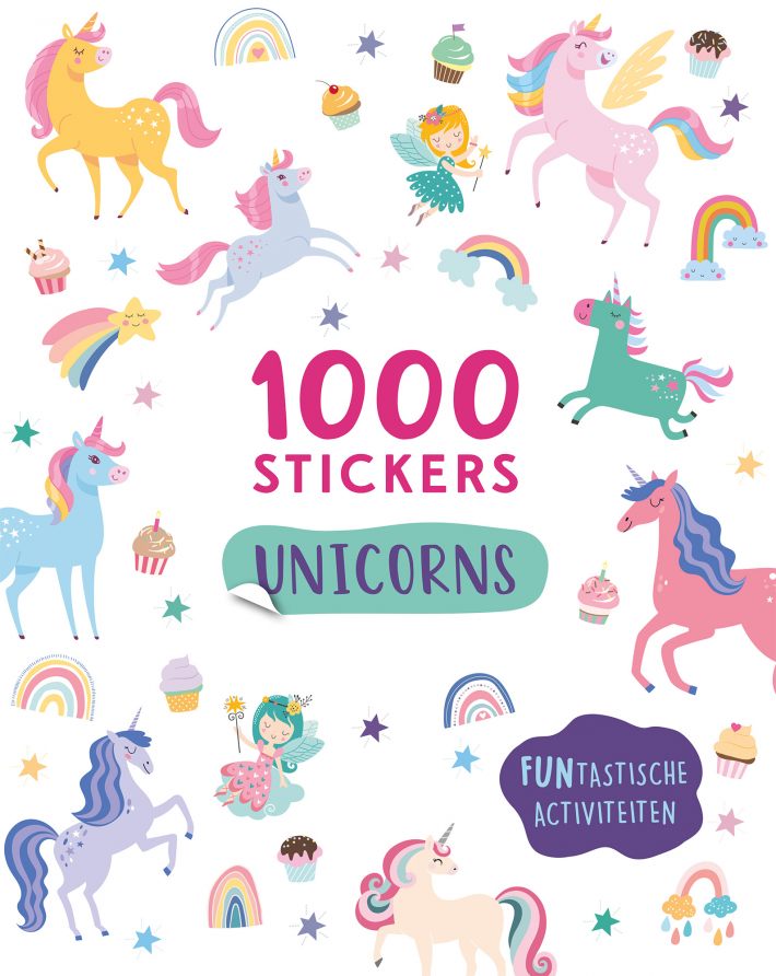 Unicorns & friends - 1000 stickers