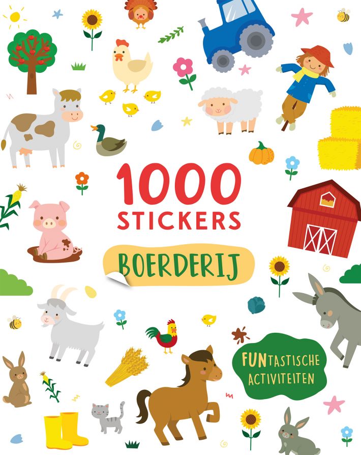 Boerderij - 1000 stickers Boerderij - 1000 stickers