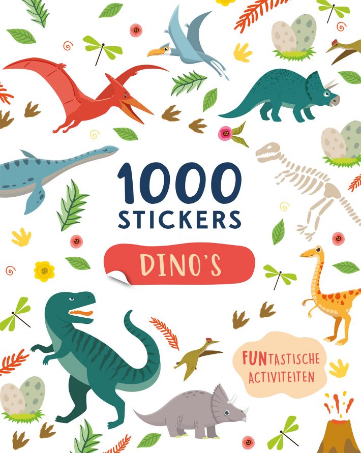 Dino's - 1000 stickers