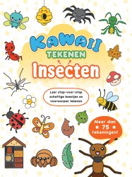 Kawaii tekenen insecten