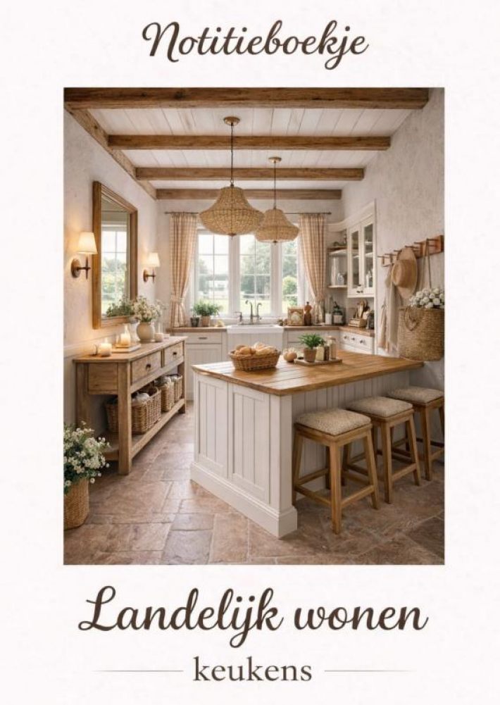 Notitieboekje, Landelijk wonen. Keukens.