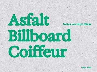 Asfalt coiffeur billboard