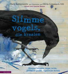 Slimme vogels, die kraaien