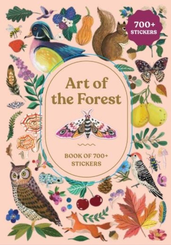 Art of the Forest Sticker Book